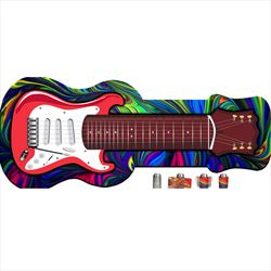 Stock Electric Guitar Artwork